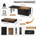 thumbnail image 2 of Mesa de camping Naturehike Lispace con almacenamiento de 50 litros para acampar, 2 of 8