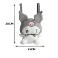 thumbnail image 2 of 40cm Plush Toy Kuromi chinchilla Children‘s Cartoon Backpack Fashion Modeling Gift, 2 of 6