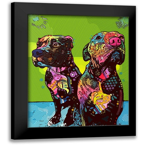 Dean Russo Collection 12x14 Black Modern Framed Museum Art Print Titled - Wasnt Me