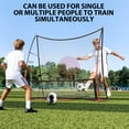 thumbnail image 2 of Football Rebound Net & Soccer Rebound Net - High Low Multi-Directional Rebound Trainer for Football Soccer Training, Portable Practice Net for Skill Development, Indoor Outdoor Use, 2 of 6