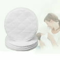EIALIVE 12pcs Organic Washable Pads Cotton Reusable Mother Breastfeeding