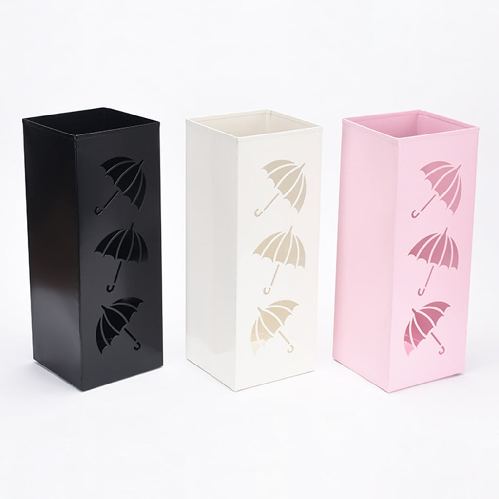 CIYISON Metal Umbrella Holder Standing Umbrella Stand Rack Decorative Umbrella Holder Bin Multipurposes Walking Stick Holder