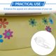 thumbnail image 3 of Calcomanía Reflectante de Parachoques Unique Bargains, Calcomanía de Coche Reflectante de Caracol Blanco Cuadrado, Decoración Personalizada, 3 of 7