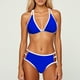 thumbnail image 1 of WILLBEST Traje de Baño Mujer Dos Piezas 2025, Traje de Baño de Dos Piezas con Camiseta Sin Mangas de Color Liso para Mujer, conjunto de Bikini Sexy, 1 of 3