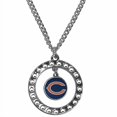 thumbnail image 2 of NFL Chicago Bears Rhinestone Necklace, 2 of 3