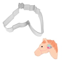 R&M International Horse Head 4.5" Cookie Cutter