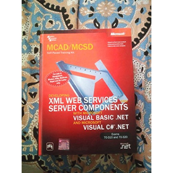 Pre-Owned MCAD/MCSD Self-Paced Training Kit: Developing XML Web Services and Server Components with Microsoft Visual Basic .NET and Microsoft Visual C#(TM) .N (Paperback) 0735615861 9780735615861