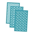 thumbnail image 1 of 3 Pieces Silk Screen Stencils for Polymer Clay Silk Screen Polymer Clay Reusable star, 1 of 8