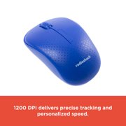 RadioShack Wireless Mouse (3 Buttons, 1000 DPI, Blue)