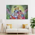 thumbnail image 4 of India Radha Krishna Canvas Art Poster And Wall Art Picture Print Modern Family Bedroom Decor Posters,Unframe-style,20x30inch(50x75cm), 4 of 8