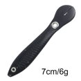 thumbnail image 2 of Pesca 5 uds cebo de pesca suave 7cm 6g Loach falso Wobbler señuelos de natación (negro) Tmvgtek Para Estrenar, 2 of 6