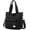 Black, variant on Fashion Women's Canvas Bag Mommy Large Capacity Crossbody Bag Nylon Casual Women's Shoulder Bag