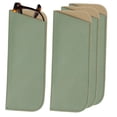 thumbnail image 1 of 4Pcs Fundas de Gafas Suaves, Funda de Gafas de Cuero Portátil para Hombres y Mujeres (Verde), 1 of 7