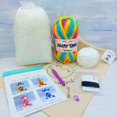 thumbnail image 2 of Crochet Kit Sherbet the Rainbow Giraffe - Learn to Crochet Complete Beginner Kit - Learn to crochet, 2 of 9