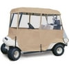 Classic Accessories Deluxe 4-Sided Golf Cart Enclosure, 2-Person