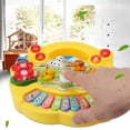 thumbnail image 3 of Jouet Éducatif Piano Ferme pour Bébés - Jaune, 3 of 9