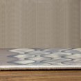 thumbnail image 3 of Ocean Turkish Area Rug, Sea Waves Illustration Features Liquid Ocean Motion Water Tides Image Art, Soft Carpet for Living Room Decor with Distressed Look, 5.2' X 7.6', Dark Warm, by Ambesonne, 3 of 4