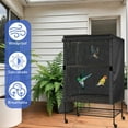 thumbnail image 6 of Oversized Parakeets Cage Cover Shade Machine Washable Bird House Shade With Secure Clip For Ventilation Control, 6 of 8