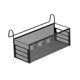 thumbnail image 5 of Cesta de almacenamiento colgante para mesita de noche, estante de noche, práctico organizador colgante de hierro para hotel, apartamento, dormitorio, S, 5 of 9