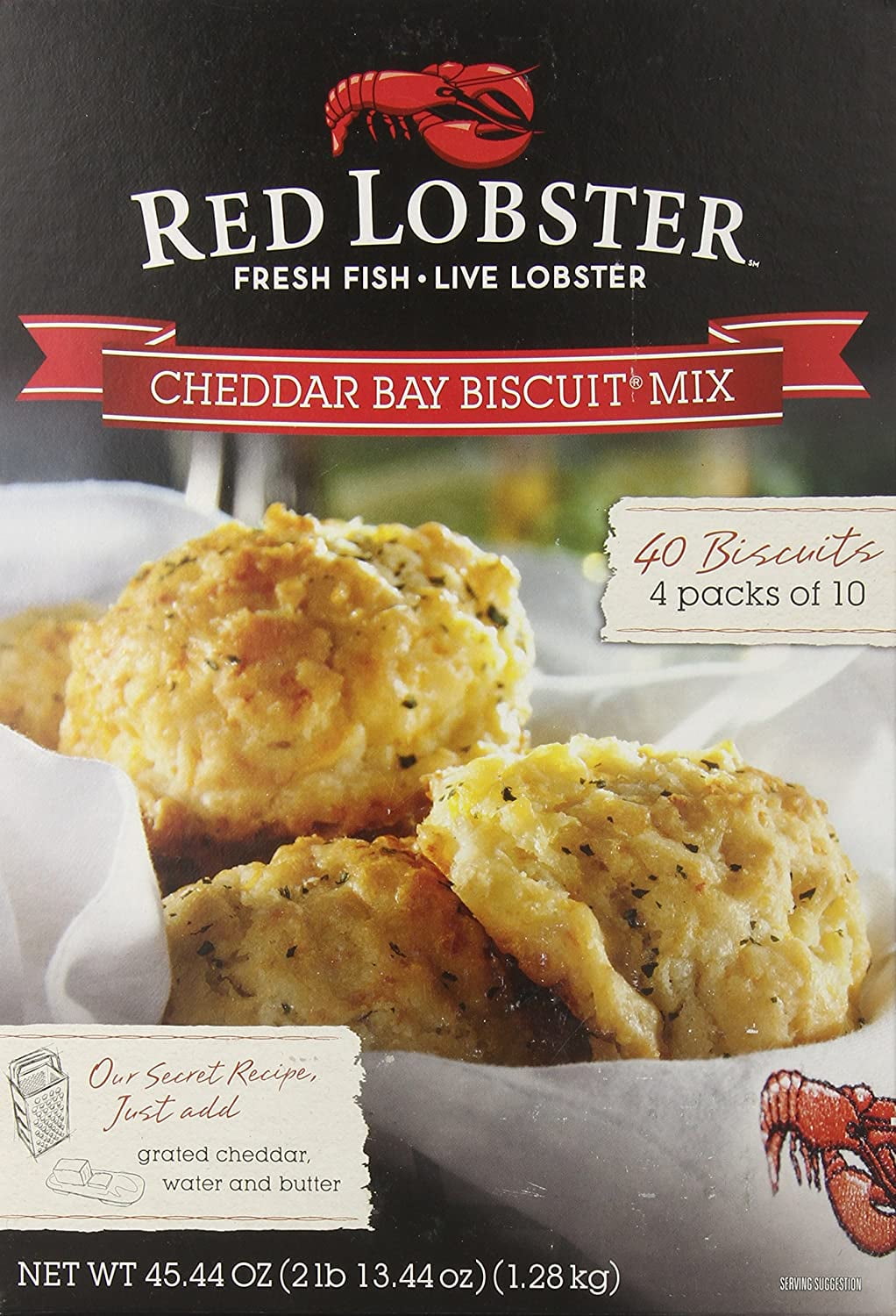 Red Lobster Cheddar Biscuit Mix (45.44 Ounce)