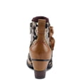 thumbnail image 6 of Spring Step L'Artiste Glynn Women's Floral Oxford Bootie - Pretty & Punk, Suede with Rainbow Stitching, 6 of 9