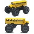 thumbnail image 6 of Remote Control Car Alloy Big Wheel School Bus Toy Pull Back & Go Friction Powered Model Ideal for Boys Birthday Children, 6 of 7