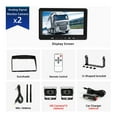 thumbnail image 2 of 7" Wireless Car Monitor Rear View Camera Night Vision With Screen Parking System Backup Display For Bus Truck RV Car ,Clear Night Vision, 2 of 7