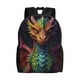 thumbnail image 1 of Balery Whimsical Dragon Color Cool Mochila - Mochila Estilosa y Duradera para Laptop de 15 Pulgadas con Tela Oxford Impermeable, 1 of 8