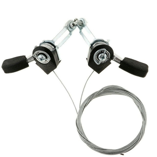 Aluminum Friction Thumb Shifter with Brake Cables Bike Accessories for Easy Operation