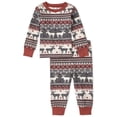 thumbnail image 1 of Set de pijama de algodón The Children's Place para niñas de 3 a 6 meses, 1 of 3