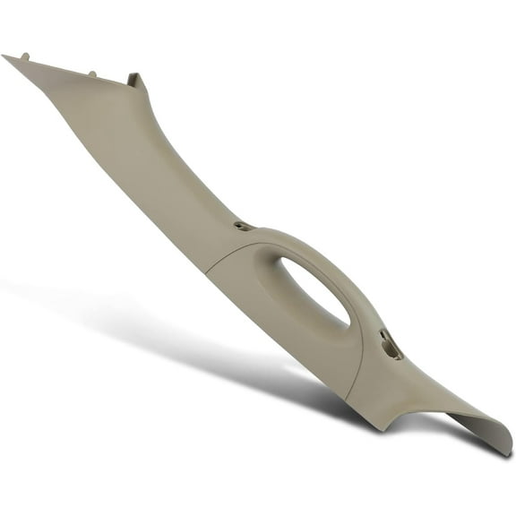 A-Premium A Pillar Interior Trim Handle Compatible with Ford F-150 2004 2005 2006 2007 2008 & Lincoln Mark LT 2006 2007 2008, Front Left Driver, Tan Pebble, Replace# 4L3Z1503599AAC