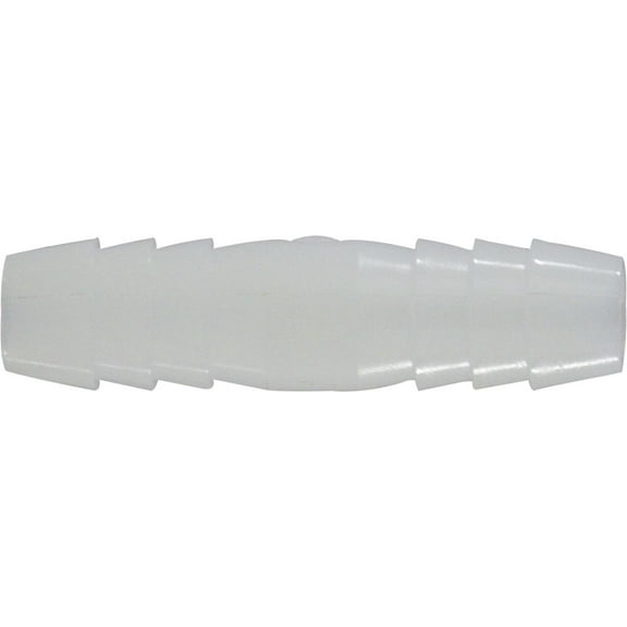 5/8 White Nylon Hb Union, Plastic Hose Barbs, Plastic Fittings