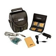 Nikon Deluxe Kit - Digital camera accessory kit - for Coolpix 4300, 4500, 5000, 5700, 775, 880, 885, 995