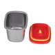 thumbnail image 5 of Salad Container, 304 Stainless Steel Environmental Protection Red Bento Box  For Workers For Students ANGGREK 550ml, 5 of 8