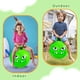 thumbnail image 4 of Pelota de salto, pelotas saltarinas de 18 pulgadas para niños pequeños, pelota de rebote con bomba para niños, niñas, adultos, pelota de salto, juego de rebote en interiores y exteriores (dinosaurio v, 4 of 5