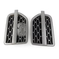 thumbnail image 3 of BFY 2Pcs For Land Rover LR4 2010-2016 Car Front Grille Air Intake Fender Vent Grill Gray ABS 2010 2011 2012 2013 2014 2015 2016, 3 of 9