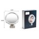 thumbnail image 3 of Inteprter Shower Bath Anti-Fog Mirror With Wall Travel Makeup Accessories Mirrors Metal Bathroom Suction Tools Base Women Juegos de accesorios de baño, 3 of 6