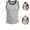 Light Gray, variant on Clossjun Men's Tank Top Slim Fit Muscle Contrast Sleeveless Shirts Lightweight Breathable Blouses For Gym Workout Sports Wine L