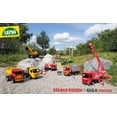 thumbnail image 4 of Lena Powerful Giants Orange Garbage Truck Toys for Kids, Manually Operated and Easy Dumping, 4 of 7
