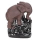 thumbnail image 1 of Elegante Quemador de Incienso de Cerámica, Quemador de Incienso de Backflow de Figuras de Elefante, Conos de Incienso para Reducir El Estrés Relajando la Meditación de Yoga, 1 of 7