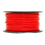 PLA30RE5 - 3D FILAMENT PLA RED 3MM 0.5KG 1.25IN CENTER HOLE