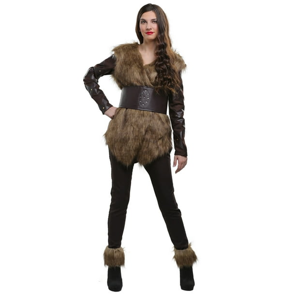 Costume de Guerrier Viking pour Femmes
