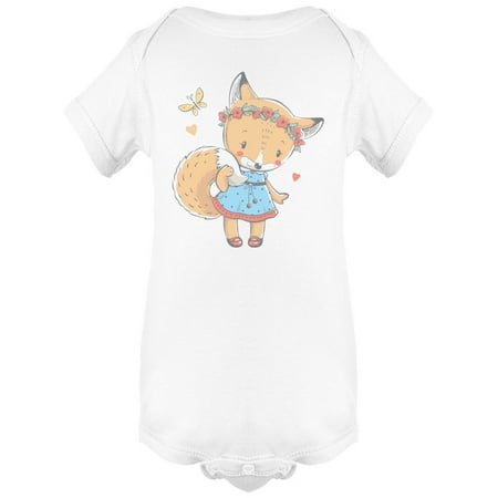 

Cute Fox With Blue Skirt Bodysuit Infant -Image by Shutterstock Newborn