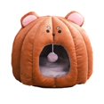 thumbnail image 2 of AMERTEER Lit pour Chat Forme Adorable Confortable Coussin Chaud pour Chat Nid Fournitures pour Chat, 2 of 10