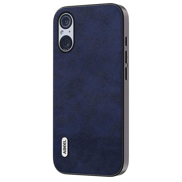 ABEEL For Sony Xperia 5 V PU Leather+TPU+PC Case Cowhide Texture Anti-scratch Phone Cover