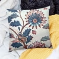 thumbnail image 2 of SHANXI Throw Pillow Covers Home Decor Flower Paisley Botanical Summer Pillow Cases Decorative 18x18in, 2 of 5