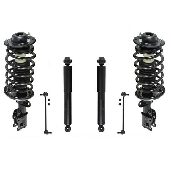 Fits 05-10 Chevrolet Cobalt Base Front Coil Spring Struts Shocks & Front Links