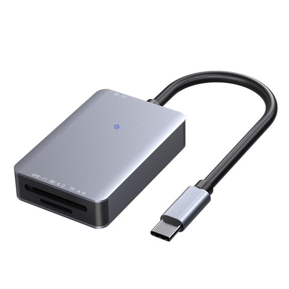 Highly Speed UHS II SD4.0 Card Reader Type C Memory Card Reader for Phone/Laptop,Support Multiple Memory Card Formats