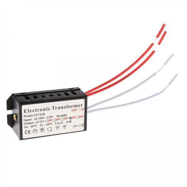 Transformador de voltaje Strade Fareast Limited 60W 110V a 12V 3 piezas