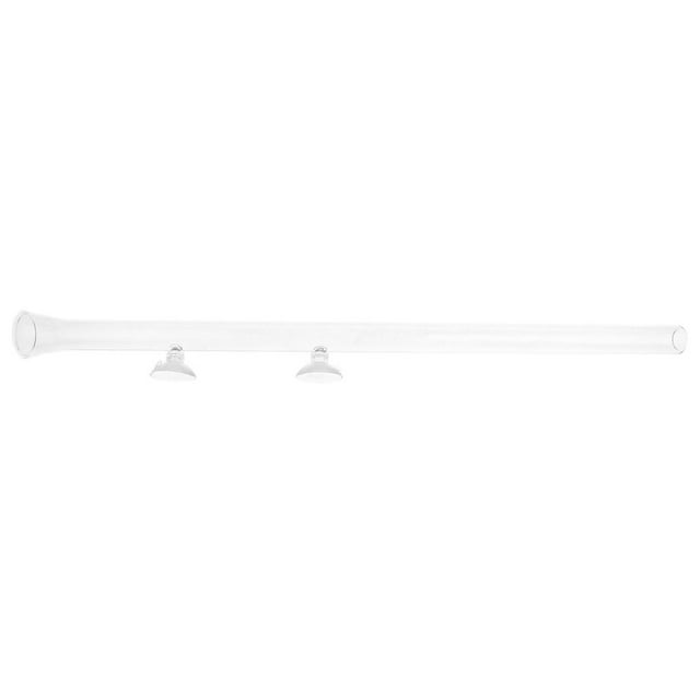 Alimentador de camarones de acuario jinwen tubo de vidrio de succión 450mm